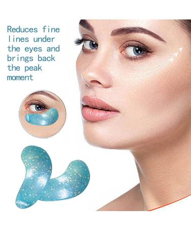 Under Eye Patches for Puffy Eyes - 10 Pairs Hydrating Gel Pads with Hyaluronic Acid & Vitamin C for Dark Circles Wrinkles & Anti-Aging - Perfect Gift for Women - Buy Online on GoSupps.com