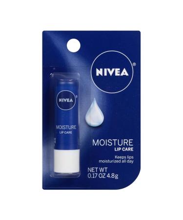 NIVEA A Kiss of Moisture Essential Lip Care 0.17 oz - Pack of 5 | Hydrating Lip Balm Set - Buy Online on GoSupps.com