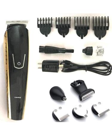 Professional Hair Clippers for Men - Ultra Powerful 5-in-1 USB Rechargeable Clipper for Barbers & Stylists - Buy Online on GoSupps.com