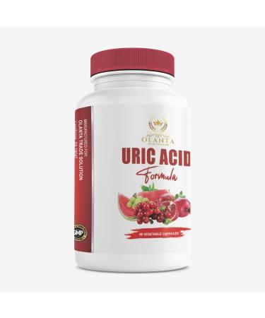 Generic Uric Acid Advanced Formula - URIC Acid Complex - antioxidants Supplements for Women Water Away Pomegranate Tart Cherry Green Coffee Beans Milk Thistle Cranberry Immune Boost - 2B - Buy Online on GoSupps.com
