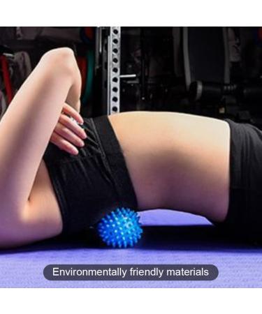 Stinge Peanut Shape Massage Ball - Spiky Hand & Foot Massage Device for Deep Muscle Relaxation - 2 Pieces Blue Roller - Buy Online on GoSupps.com