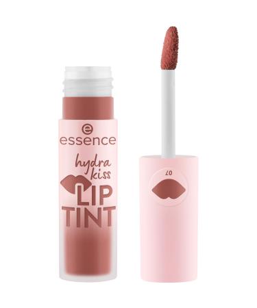 Essence Cosmetics Hydra Kiss Lip Tint encre L vres Longue Dur e Effet Colorant Naturel Brillant (4ml) Hazelnut Haze