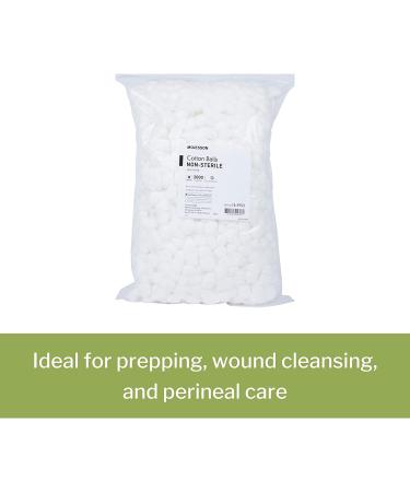 McKesson Cotton Balls - Non-Sterile Medium 4000 Count (2 Packs) - Buy Online on GoSupps.com