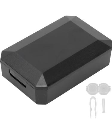 DEWIN Black Contact Lens Box - Storage Container with Tweezers for Easy Lens Removal | International Shipping Available - Buy Online on GoSupps.com