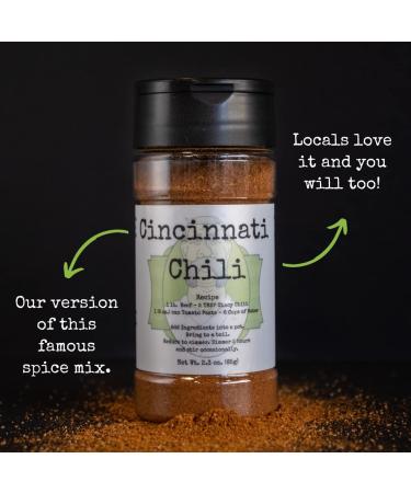 Cincinnati Chili Seasoning by Colonel De Spices | Small Batch Blend | Additive-Free | Made in USA - Buy Online on GoSupps.com