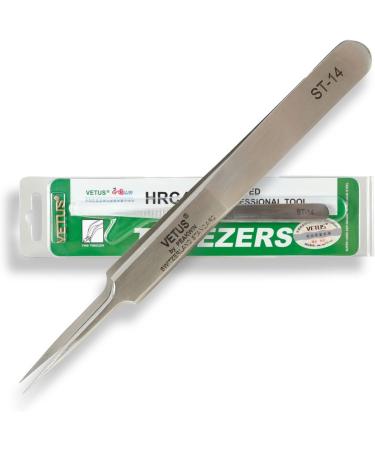 P-Beauty Vetus Eyelash Tweezers ST-10 | Perfect for Individual & Volume Extensions | Protective Cap Included | International Shipping Available - Buy Online on GoSupps.com