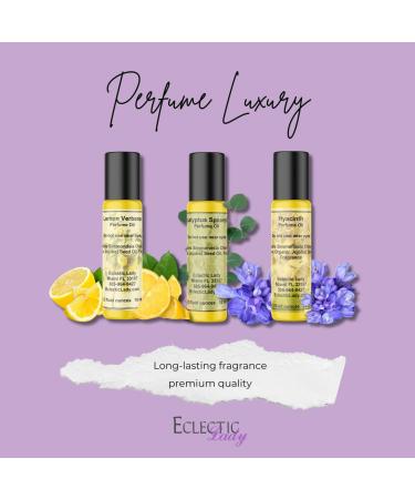 Eclectic Lady All Natural Cedarwood Perfume Oil 0.3 Oz Portable Roll-On Fragrance with Long-Lasting Scent Delightful Essential Oils and Jojoba Oil For Daily Use 0.3 Fl Oz (Pack of 1) - Buy Online on GoSupps.com