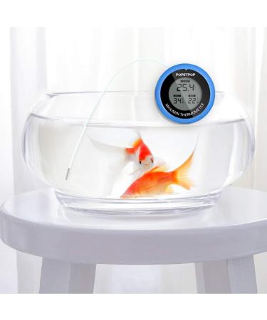POPETPOP LCD Digital Aquarium Thermometer - Accurate Water Temp Measurement for Aquariums Ponds & Terrariums - Buy Online on GoSupps.com