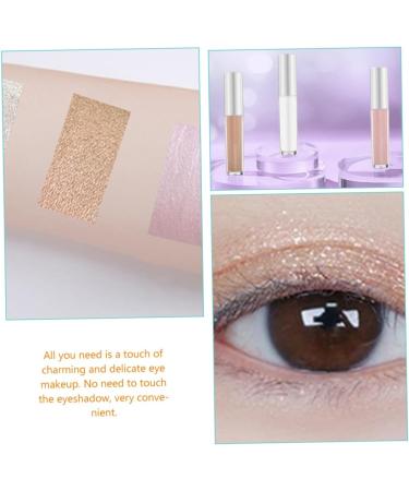 Gogogmee 3pcs Polarized Monochrome Eyeshadow Makeup Eyeshadow Women Glitter Eyeshadow Makeup Product Plastic - Buy Online on GoSupps.com