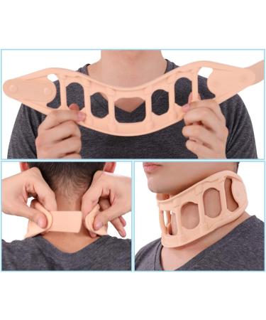 Shop Lmeili Neck Support - Soft Silicone Cervical Pain Relief Collar for Summer | Bathing & Shampooing Use - Buy Online on GoSupps.com
