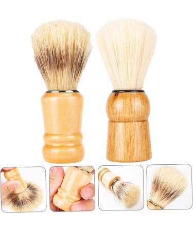 Minkissy 8 STK Bartbrush Razor Brush Set for Men | Badger Shaving Accessories | Travel Gift | Professional Salon Hairdresser Tools - Buy Online on GoSupps.com