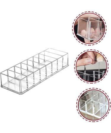 NOLITOY Box Makeup Storage Box Eyeshadow Display Rack Make up Holder Cosmetics Rack Eye Shadow Cosmetic Rack - Buy Online on GoSupps.com
