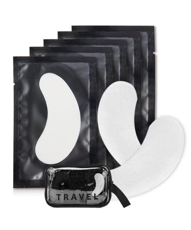 250 pairs of eye pads for eyelash extension eyelashes pads eyelashes eyelashes eyes patches eyelash extension pad accessories under eye pads for eyelash extensions well remain lunamoon (black250)