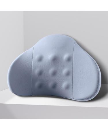 fanelod Car Seat Lumbar Support | Comfortable Driving Back Support - Soft Lumbar Pillow for Lower Back Discomfort Relief Car Back Cushion for Driving Ergonomic Lumbar Support for Car Blue - Buy Online on GoSupps.com