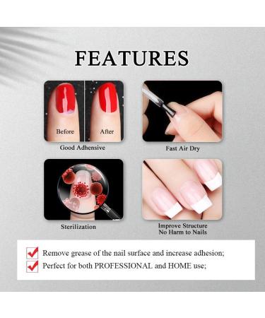 Morovan Acrylic Nail Primer & Dehydrator Set â€“ Professional 30ML Fast Air Dry | 2 Pack - Buy Online on GoSupps.com