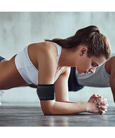 Diabetes Arm Band - Dia-Band Blood Glucose Sensor Support Armband | Upgraded Sensor Cover | Diabetic Gifts for Active Men and Women | Grey-blue Design - Buy Online on GoSupps.com