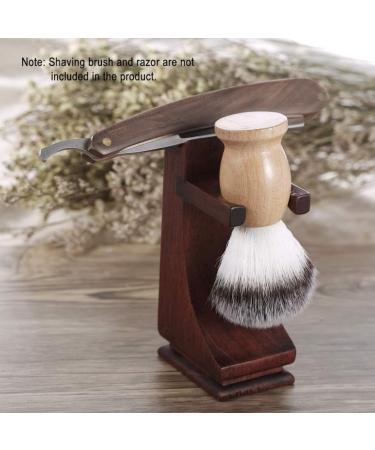 Premium Men's 3-in-1 Razor Shaver Set with Wooden Stand & Bowl - Complete Beard Grooming Kit for Sharp Shaves - Buy Online on GoSupps.com