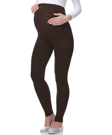 Be Mammy Women's Maternity Long Leggings 02 M Brown