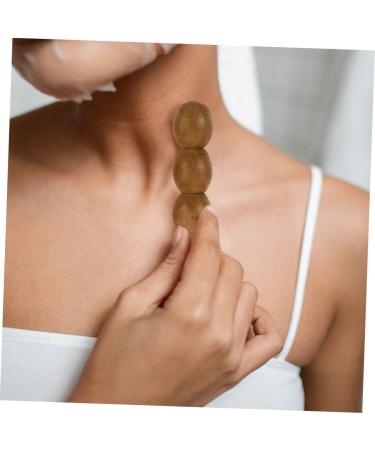 Solustre 20 STK Pearl Gua Sha Massage Tool Set - Wooden Body & Foot Massage Device for Skincare & Acupuncture - Buy Online on GoSupps.com