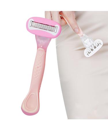 Bikinirasiser for women temperature-sensitive gentle manual body razor travel hair removal for legs armpit bikini zone portable hair razors for everyday life Aibyks