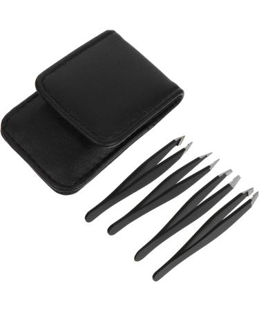 Fomiyes Precision Eyebrow Tweezers - 2 Pack Gun-Shaped Steel Tweezer Set for Perfect Hair Removal - Ideal for Women - Buy Online on GoSupps.com