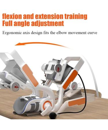 Electric Elbow Joint Rehabilitation Device Joint Injuries Recovery Adjustable - 15 Extension and 150 Flexion Flexible Support Frame for Wrist Elbow - Buy Online on GoSupps.com