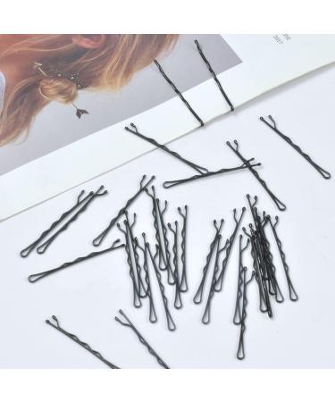 150 Metal Wave Hair Clips for Girls & Women - Black Hairpins Kit with Storage Box | Perfect for Hairdressing Salons - Buy Online on GoSupps.com