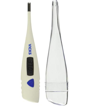 Vicks Digital Thermometer Gentle Fast and Easy to use - BPA Free with Professional Accuracy - Buy Online on GoSupps.com