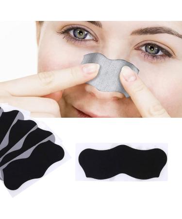 80 Pcs Blackhead Remover Strips for Nose Bamboo Charcoal Deep Cleansing Pore Strips for Blackheads Nose Blackhead Remover Strips for Women Men (Black) - Buy Online on GoSupps.com