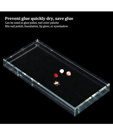Buy Nail Art Palettes & Glass Palette - False Eyelash Glue Holder for Perfect Color Blending | International Shipping Available - Buy Online on GoSupps.com