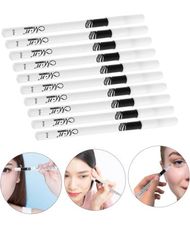 POPETPOP 20 Pcs Lying Silkworm Eyeliner Highlighter White Eye Liner Makeup Eyeliners Drawing Pencil Girl Eyes 1 count (Pack of 1) Whitex2pcs - Buy Online on GoSupps.com