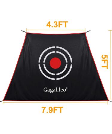 12x7x6FT Golf Net with Target Cloth - Heavy Duty Backyard Driving Range & Practice Hitting Net - Buy Online on GoSupps.com