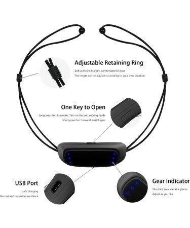 Electric Smart Snore Stopper: Anti-Snoring Device for Better Sleep & Improved Breathing - Buy Online on GoSupps.com