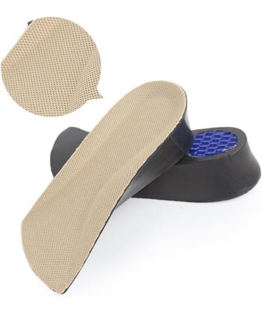 FRCOLOR Elevator Inserts - Invisible Shoe Lifts & Height Increase Insoles - 1 Pair Black 1.5cm Heel Lift Pads - Buy Online on GoSupps.com