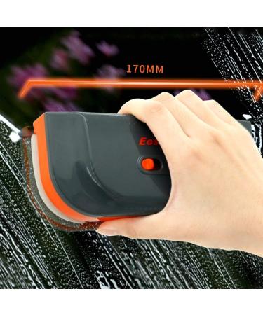 Glass Double-Sided Wipe Magnetic Window Cleaner for Double Glazing Window Thickness Glider Washing Glass Cleaning Brush - Buy Online on GoSupps.com