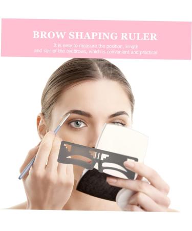 FOMIYES 4 Pcs Eyebrow Ruler Makeup Tools Makeup Stuff Brow Template Brow Guide Stencil String Eyebrow Shape - Buy Online on GoSupps.com