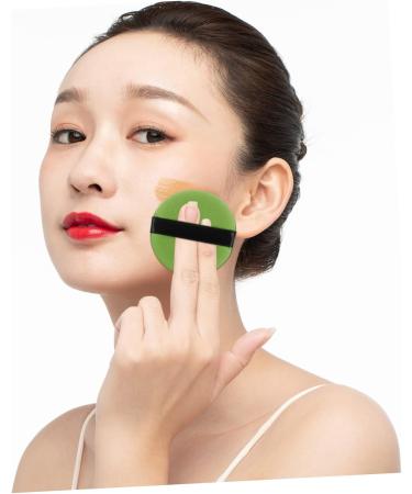 40 Pieces Makeup Puff Round Loose Applicator for Loose Powder Mixing Sponge Makeup Powder Puff Firm Air Hydrophilic Polyurethane Cosmetics Soak in Water - Buy Online on GoSupps.com
