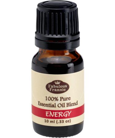 Fabulous Frannie Energy Pure Essential Oil Blend Made with Bergamot and Rosemary Essential Oils 10ml