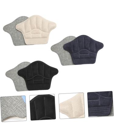 NOLITOY High Heel Stickers - Non-Slip Heel Cushions & Inserts for Men & Women - 3 Pairs Boot Cushion Accessories - Buy Online on GoSupps.com