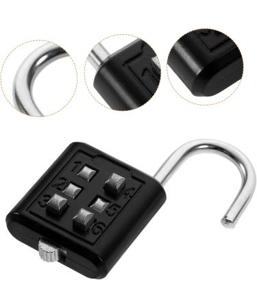 ABOOFAN Suitcase Padlock Baggage Locks Lock for Locker Digital Padlocks Safety Lock Door Lock Security Padlock Gate Lock Push Button Padlock Small Combination Lock Travel Drawer Zinc Alloy - Buy Online on GoSupps.com