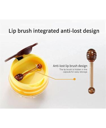 MTDBAOD Honey Lip Mask Propolis Moisturizing Honey Lip Mask Lip Balm Nourishing Anti-Wrinkle Lip Care Prevention Dry and Crack Lip Scrubs for Dry Lips (1PCS) - Buy Online on GoSupps.com