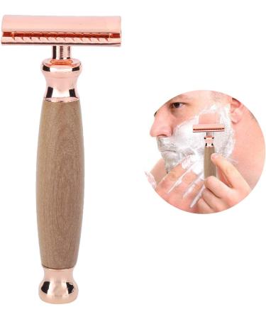 Uxsiya Eco-Friendly Manual Shaver for Men - Rose Gold | Perfect for Salon Use - Buy Online on GoSupps.com