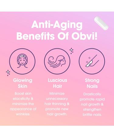 Obvi Multi Collagen Supplement with Hyaluronic Acid | Skin Care Hair Nail Joint Support for Women Gut Health | Hydrolyzed Protein Type I II III V X | 30 Capsules 30 Servings - Buy Online on GoSupps.com
