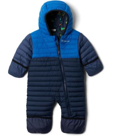 Columbia Kids Reversible Bunting Snowsuit Romper 6-12 | Navy & Indigo | Powder Lite Technology - Buy Online on GoSupps.com