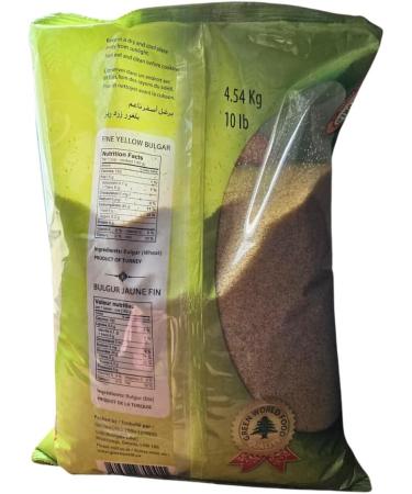 Fine Bulgur 4.5 KG 10 lbs - Nutritious Whole Grain for Healthy Cooking and Baking - Buy Online on GoSupps.com