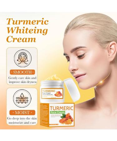 Turmeric Moisturizer Cream Turmeric Cream Anti Aging Cream Turmeric Face Cream for Dark Spots Face Repair Cream for Face and Neck Skin Repair Cream Skin Care - Buy Online on GoSupps.com