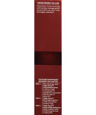 L'Oreal Paris RevitaLift Triple Power Eye Treatment 0.5 fl oz (Pack of 2) - Buy Online on GoSupps.com
