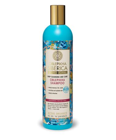 Natura Siberica Purifying and sanitizing shampoo with sea buckthorn - 400ml bottle