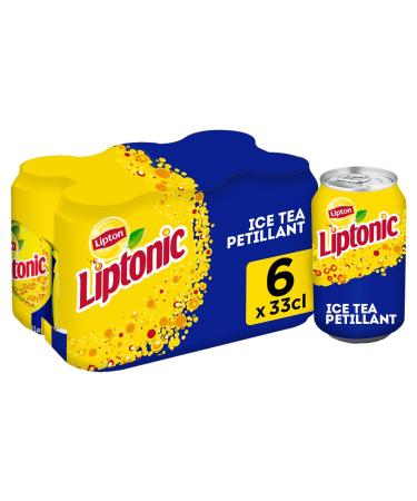 Liptonic Original Canette 6 x 33 Cl Pack