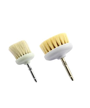 Facial Care Skin Cleansing Replacement Accessories for Electric Exfoliating Brush Heads Face Cleansing Elitzia ETFB80 (One Set for Large Small Wool Brush)